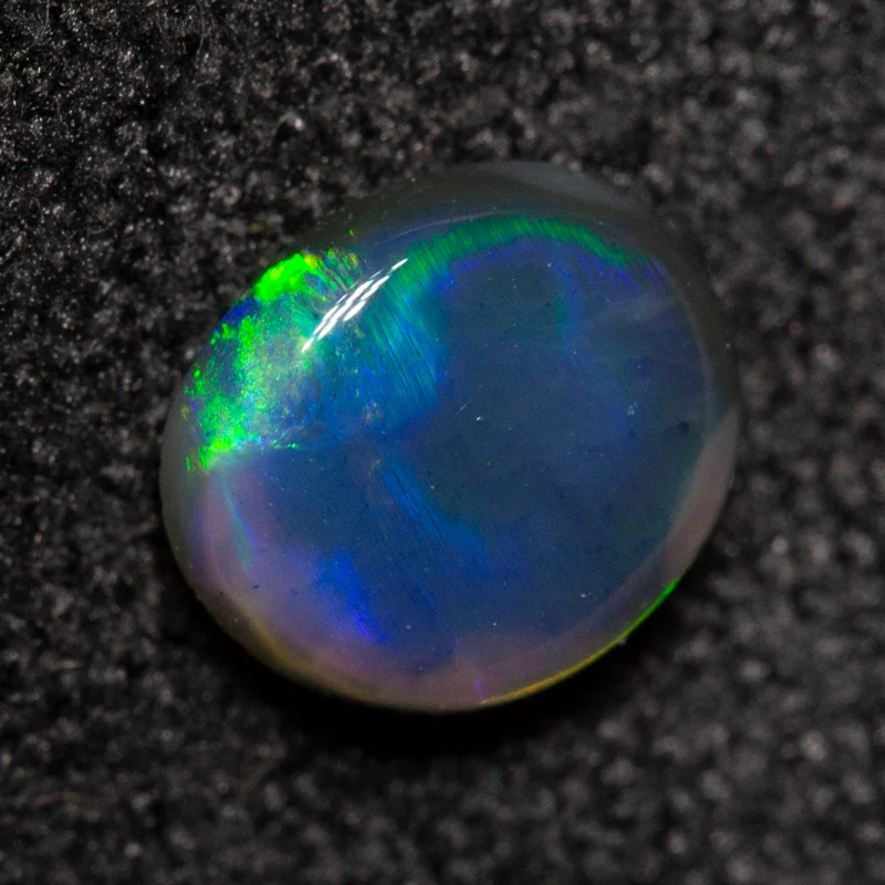 0.47 ct black opal 5.9x5.1x2.5mm - Image 3