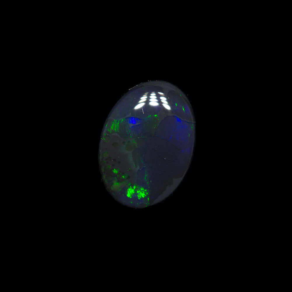 0.60 ct black opal 7x5.3x2.2mm - Image 2