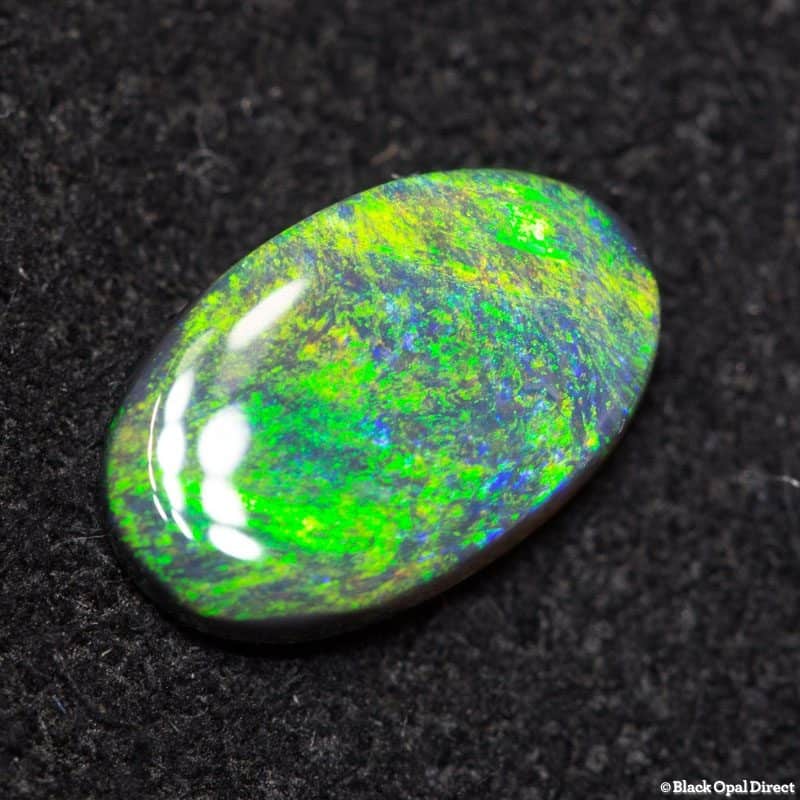 0.63 ct dark opal 8.5x6x1.5mm