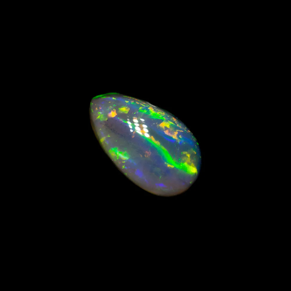 0.65 ct dark opal 6.9x4.2x3.5mm - Image 2