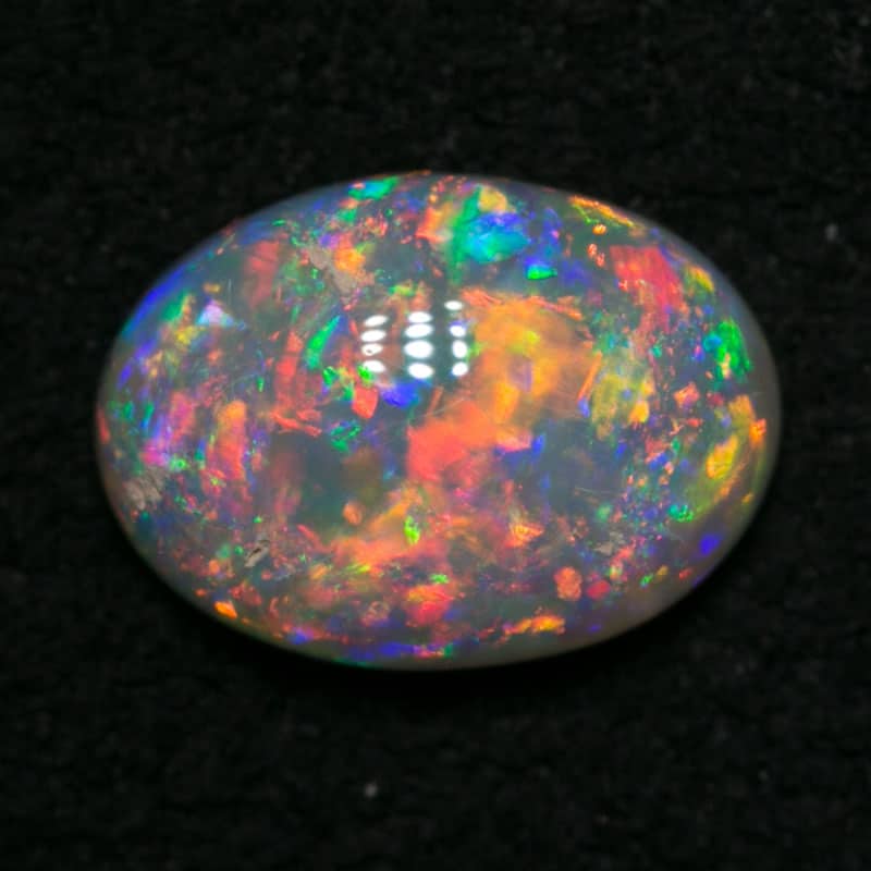 0.75 ct gem crystal opal 8x5x2.5mm