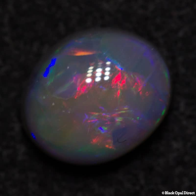 0.80 ct semi black opal 6x5x3mm