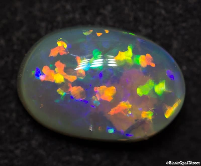 0.93 ct crystal opal 8x5.5x3mm