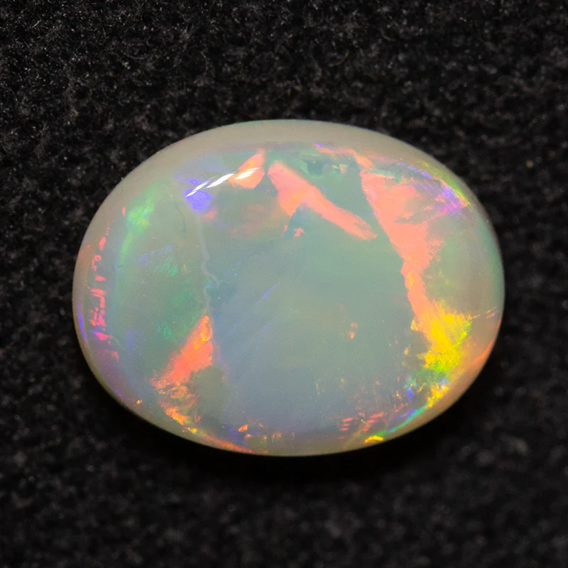 0.99 ct double-sided crystal opal 8.2x6.4x2.6mm - Image 4