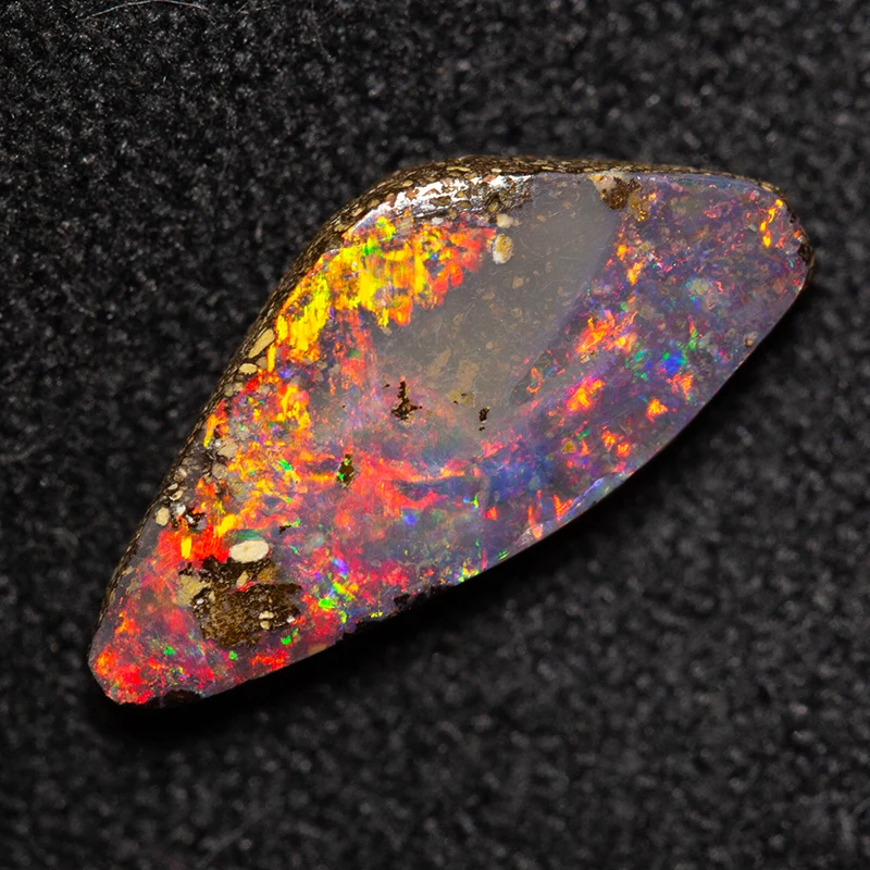 1.10 ct boulder opal 12.2x5.6x2.3mm - Image 2