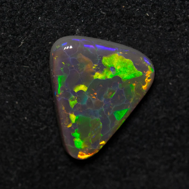 1.13 ct black opal 9.4x8.2x2.5mm