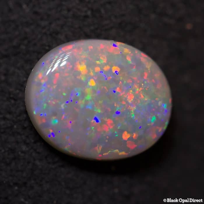 1.23 ct semi black opal 9x7x2.5mm