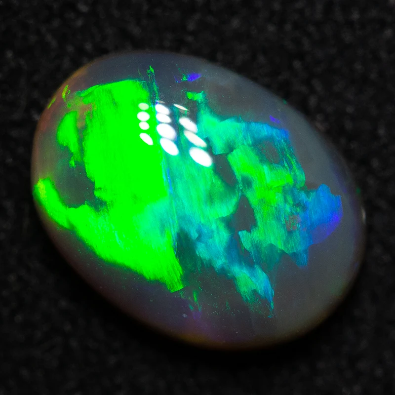 1.26 ct dark crystal opal 8.5x6x3mm