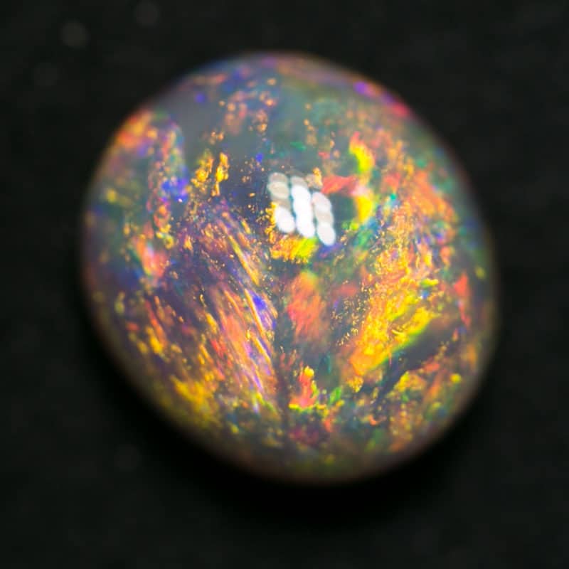 1.32 ct double sided crystal opal 6x6.5x4.5