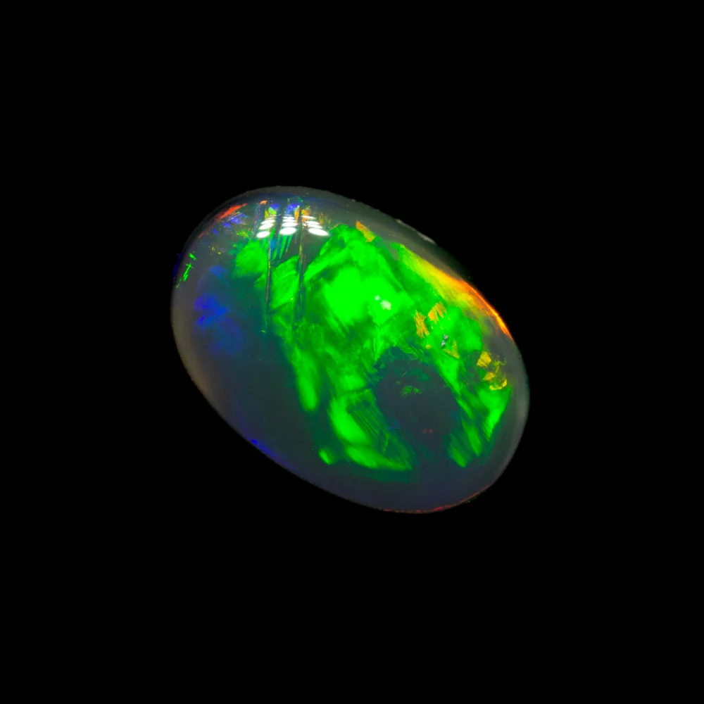 1.37 ct black opal 9.2x6.3x3.4mm - Image 2
