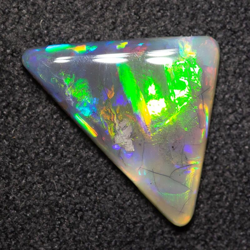 1.50 ct black opal 13.6x9.1x2.3mm - Image 3