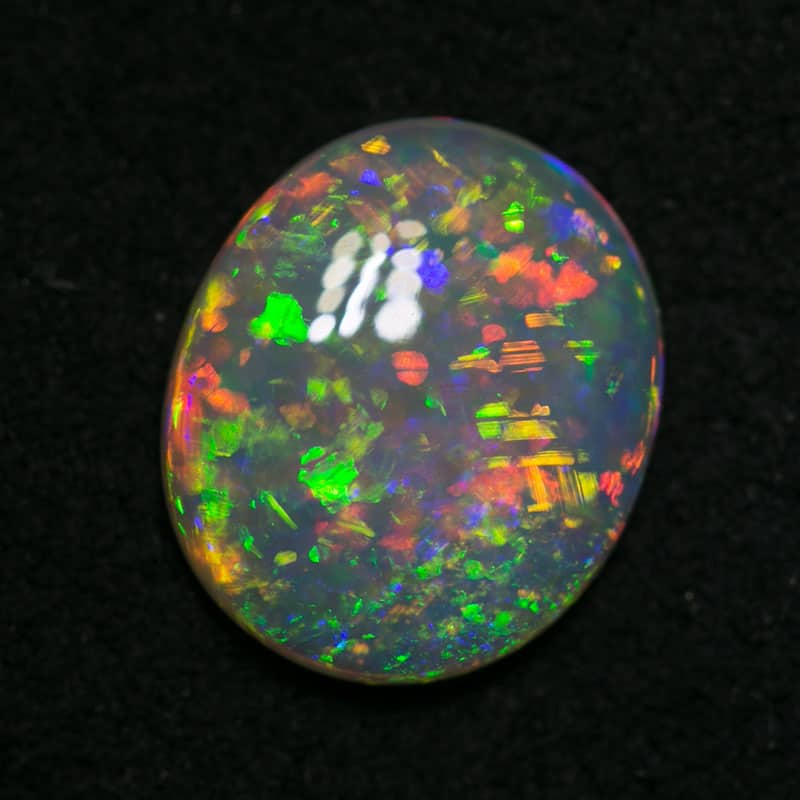 1.51 cr double sided gem crystal opal 10x8.5x3.5mm
