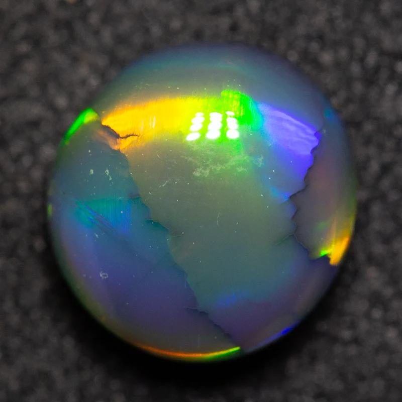 1.52 ct black opal 7.4x7.4x4.5mm - Image 3
