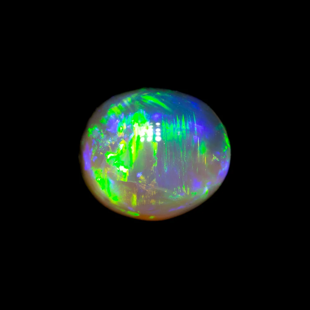 1.57 ct gem crystal opal 7.3x6.3x5.7mm - Image 4