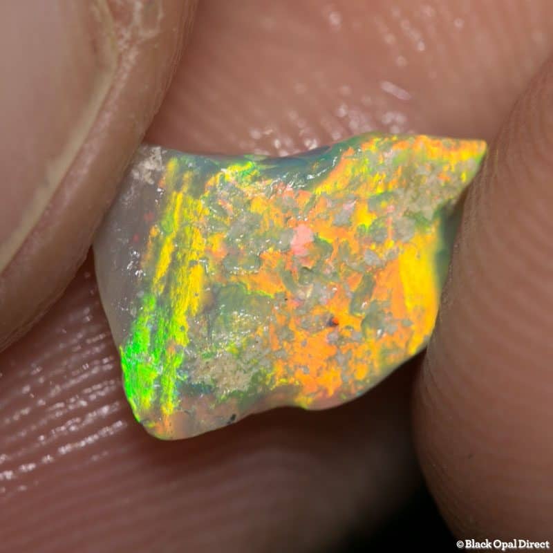 1.58 ct rough opal piece 11mm across