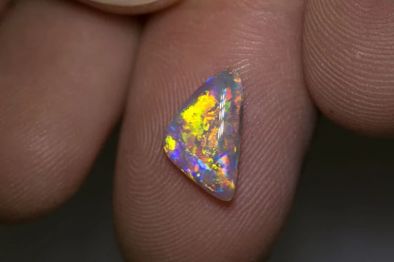 1.61 ct gem crystal opal 12.5x7.5x3mm