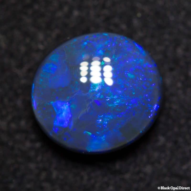 1.85 ct black opal 8.5x8x4mm