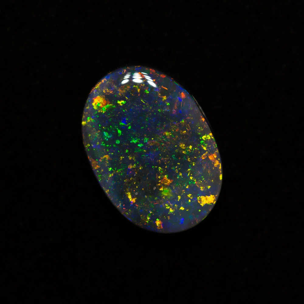 1.88 ct black opal 10.6x7.6x3.4mm - Image 2