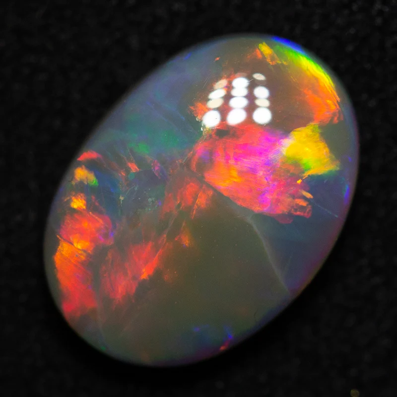 1.91 ct dark opal gem 10x8x3mm
