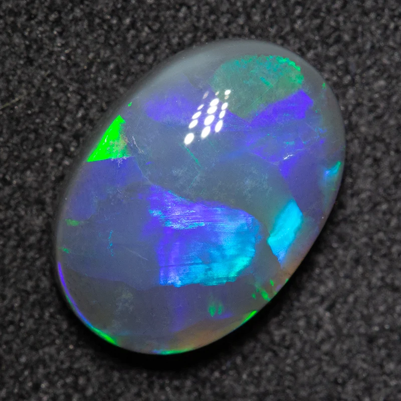 1.98 ct black opal 10.9x7.7x3.5mm - Image 2