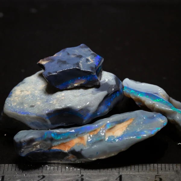 113 ct rough opal parcel 4pc