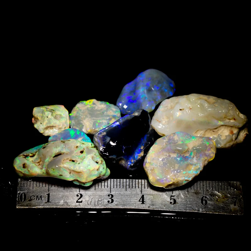 120 ct rough opal parcel 8pc