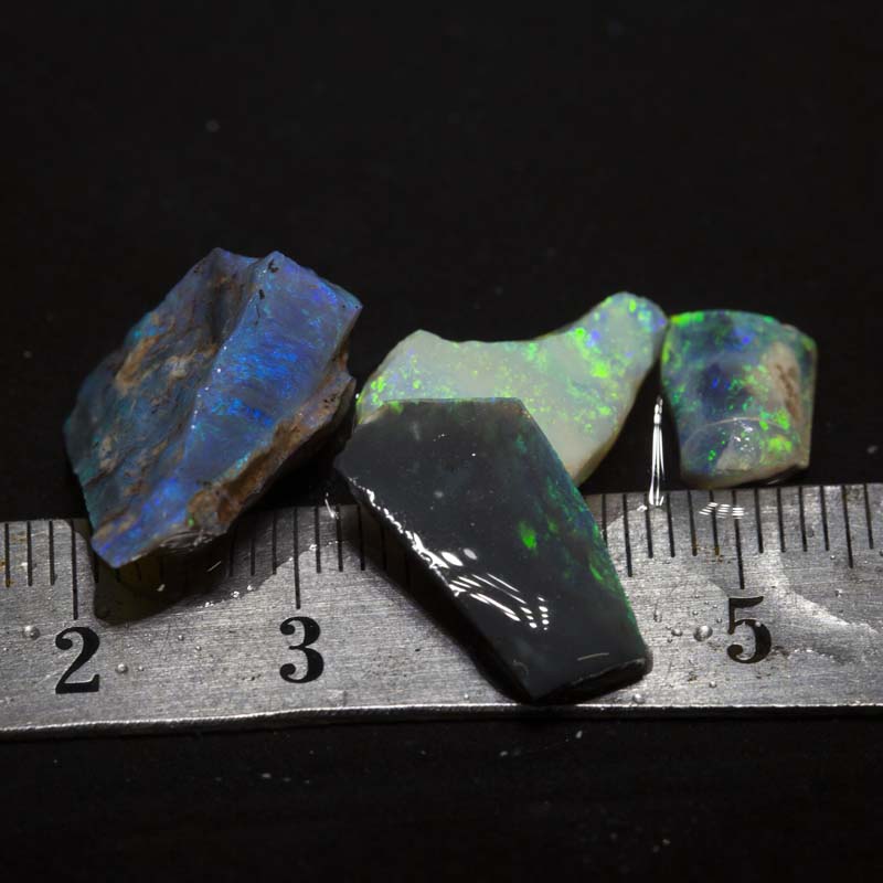 13 ct rough opal parcel 4pc