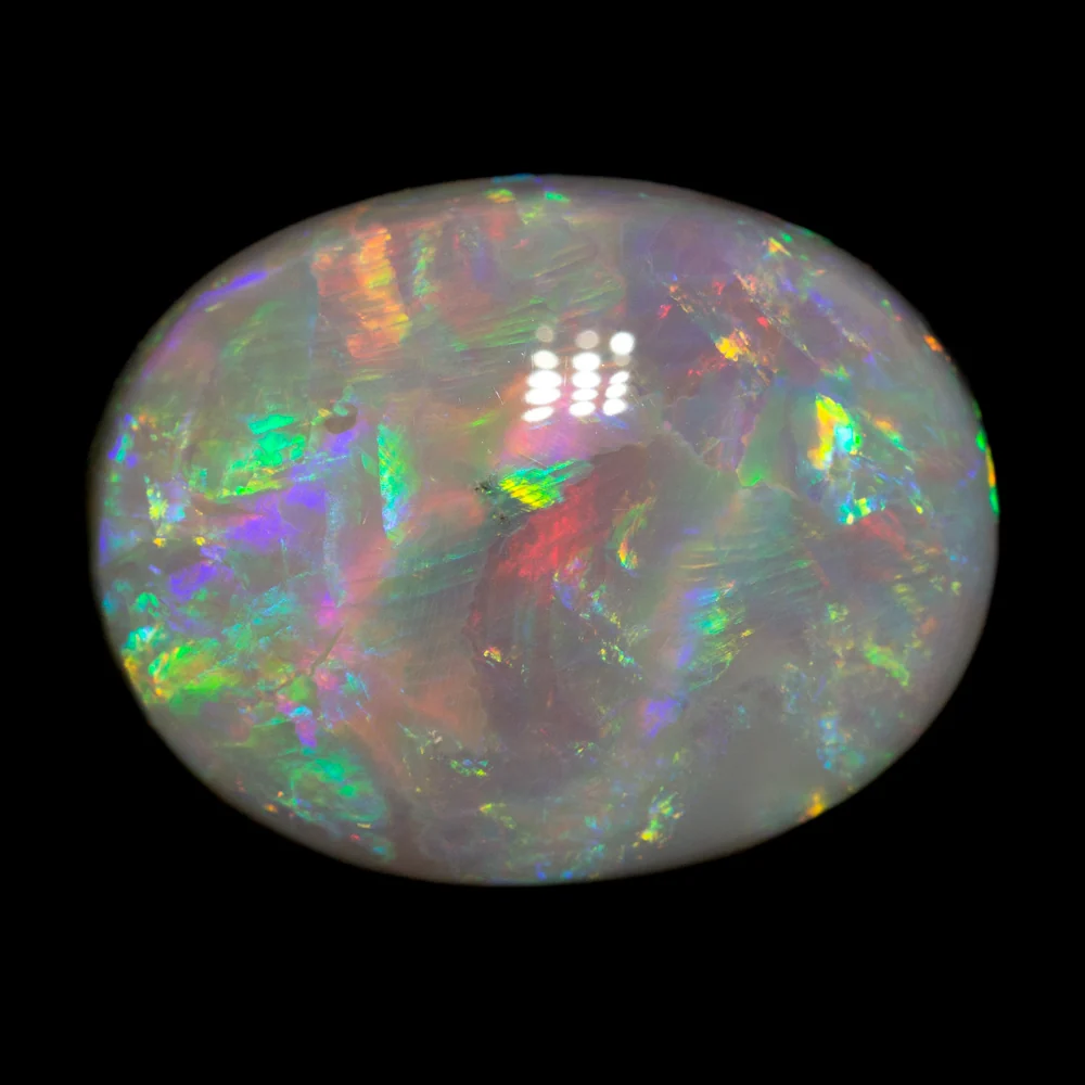 17.42 ct dark opal 21x16x8 mm