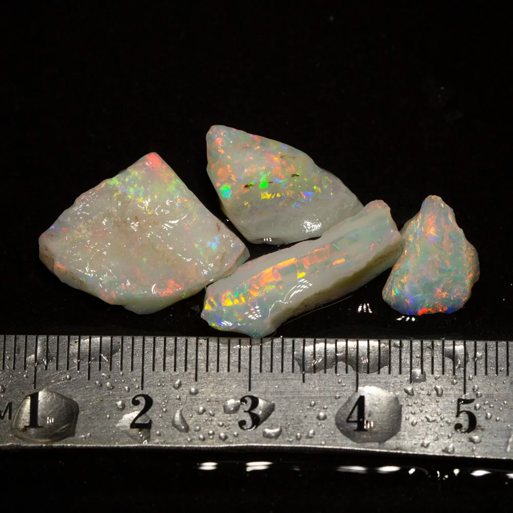 19 ct rough opal parcel 4pc