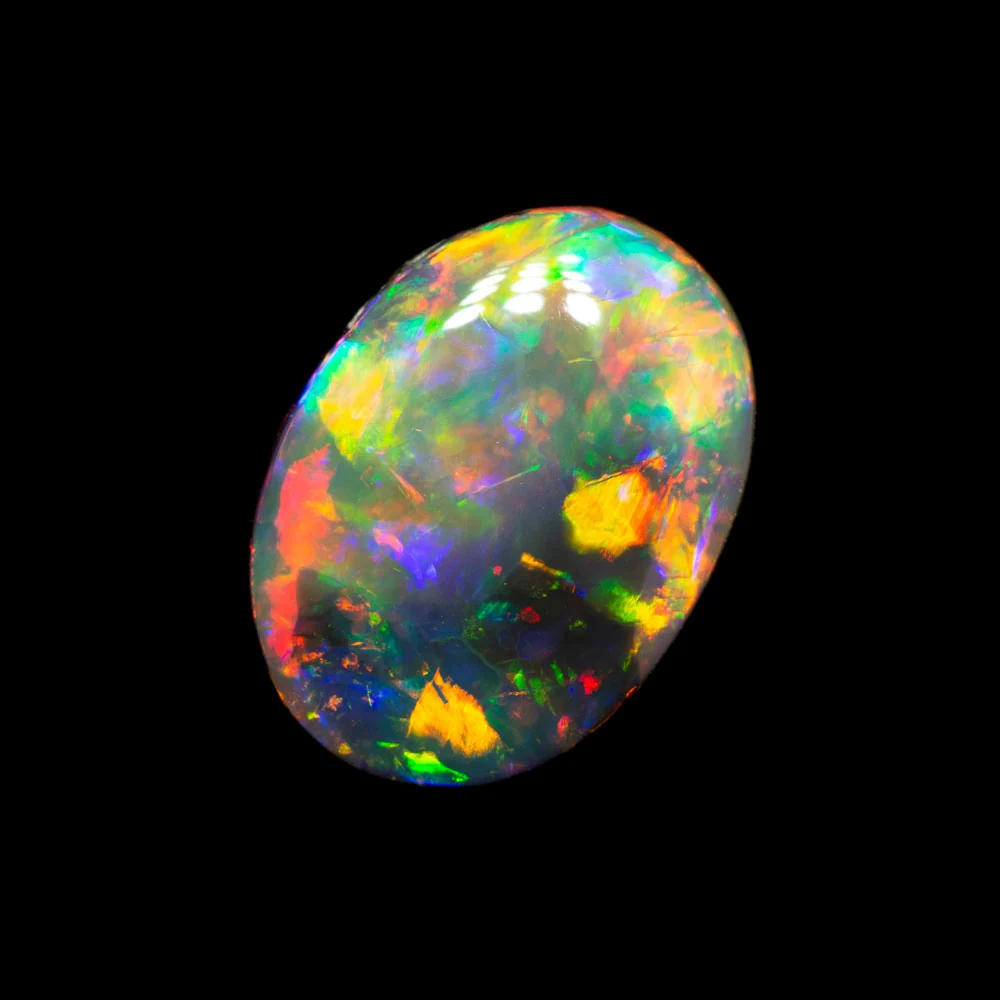 2.06 ct dark opal 10.7x7.9x3.7mm - Image 2