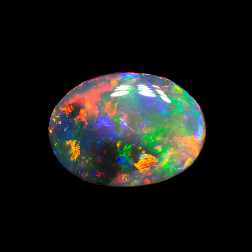 2.06 ct dark opal 10.7x7.9x3.7mm - Image 3
