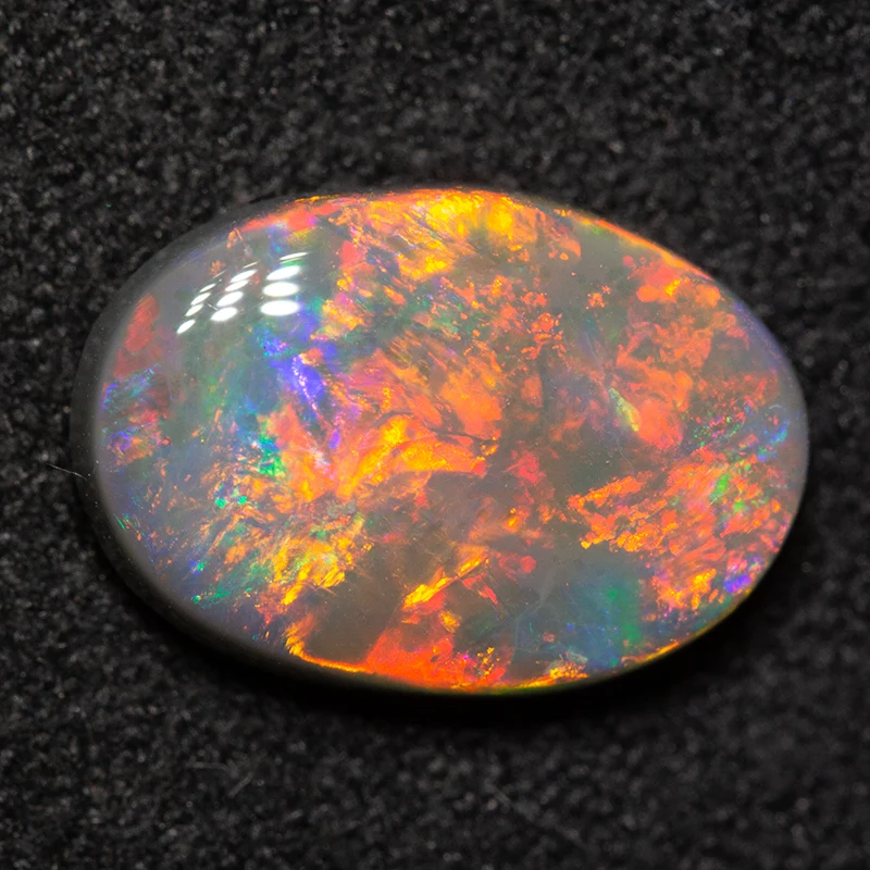 2.15 ct dark opal 11x7.7x3.5mm - Image 3