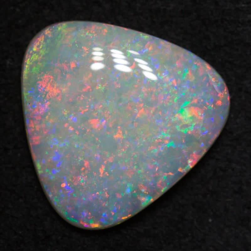 2.15 ct white opal 11x11x2.5mm