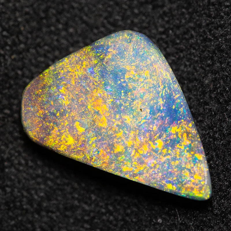 2.17 ct boulder opal 11.9x7.7x3.2mm