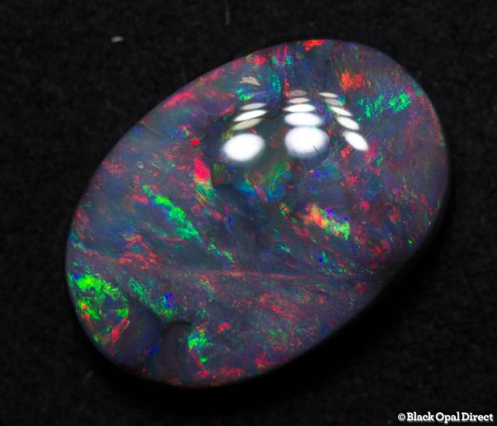 2.20 ct black opal 12x8.5x3mm