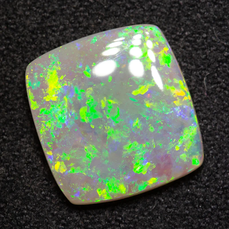 2.42 ct dark opal 11x10.5x2.9mm - Image 3