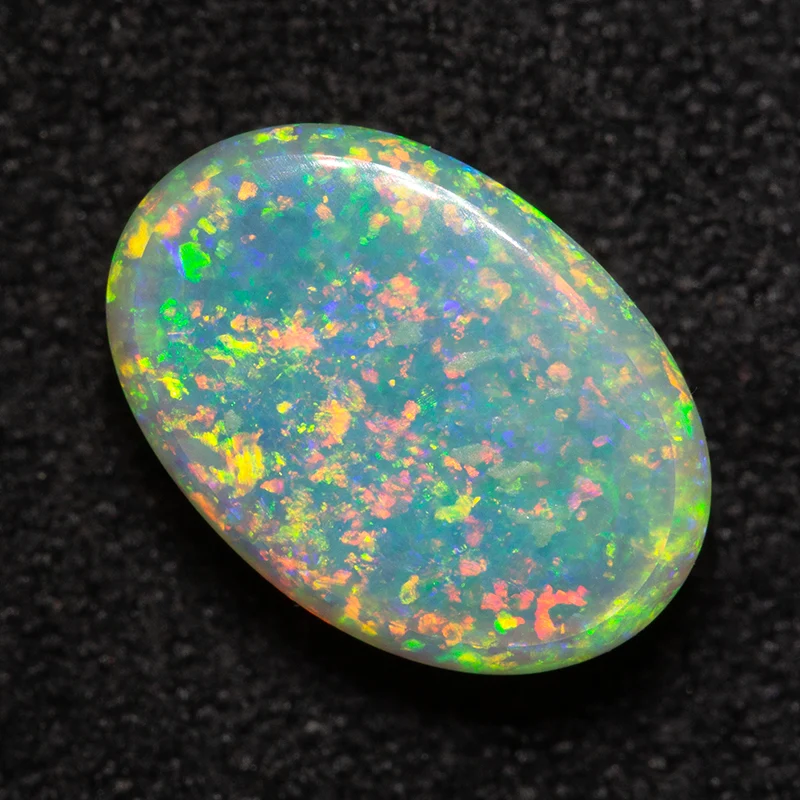 2.44 ct gem double-sided crystal opal 10.7x7.4x4.7mm - Image 4