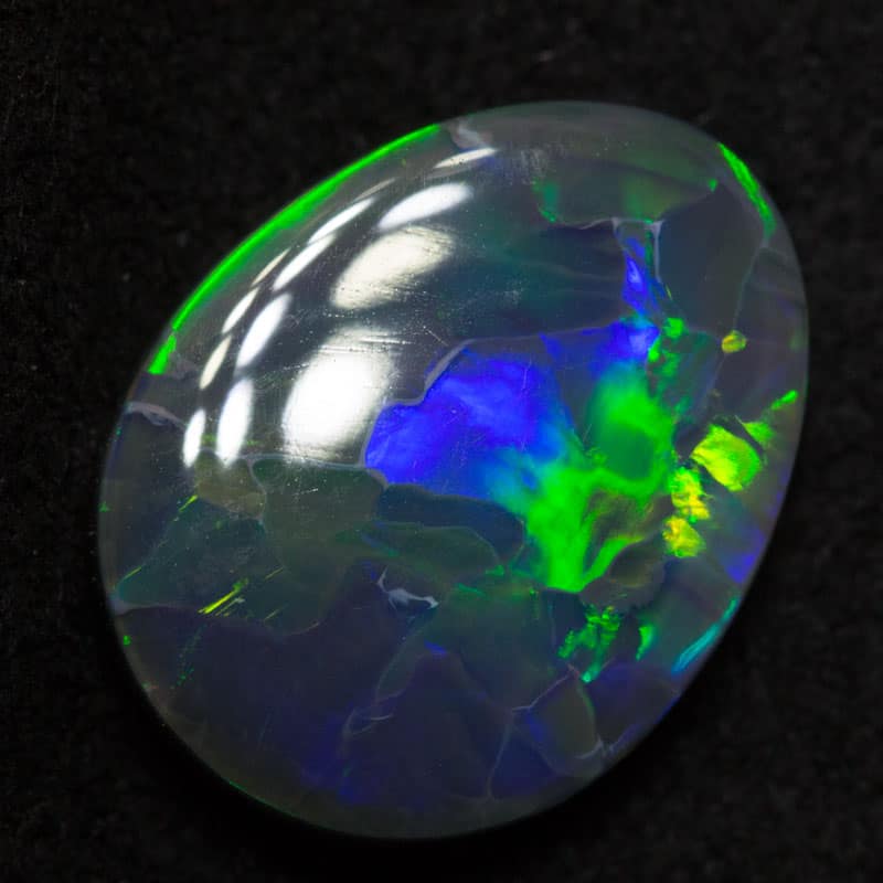 2.38 ct black opal 10.7x9.2x3.5mm
