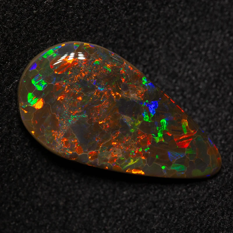 2.83 ct black opal 16.7x8.9x3.5mm - Image 5