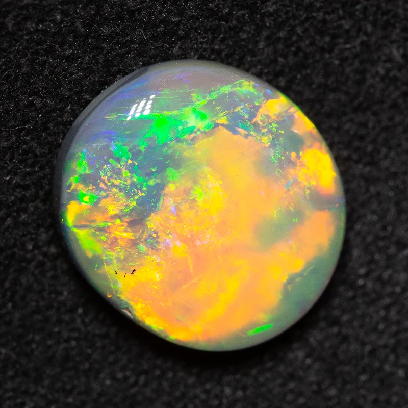 2.88 ct dark opal 11x10x3.5mm