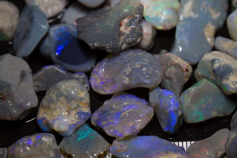 260 ct rough opal parcel for beginners