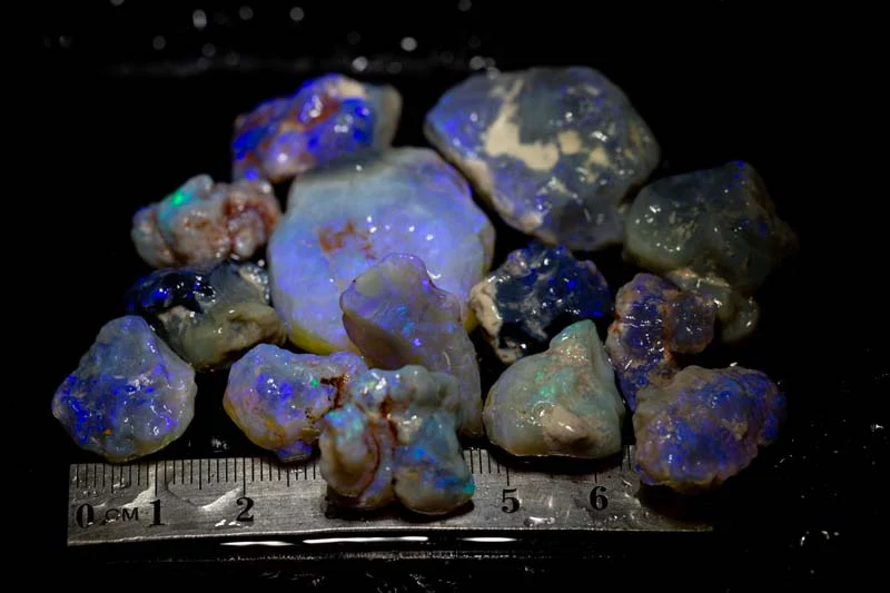 273 ct rough opal 14pc