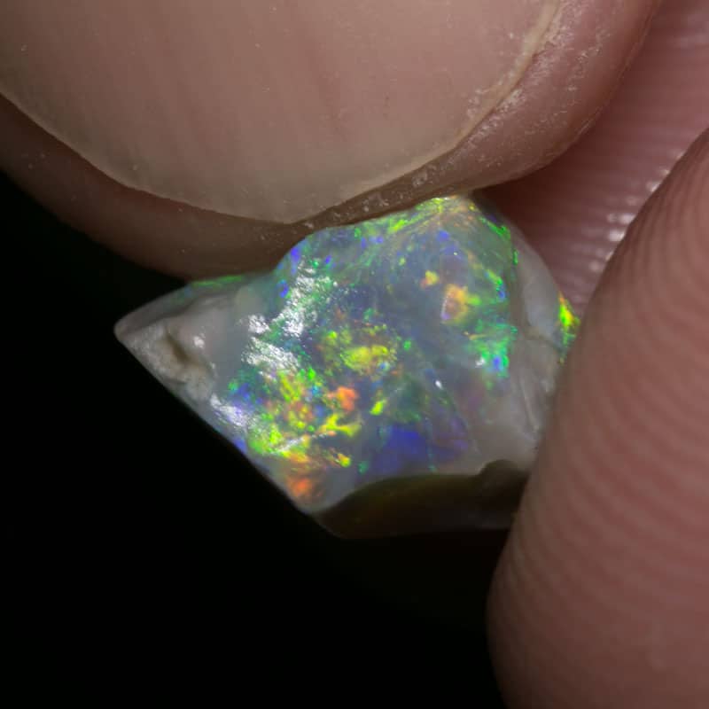 3.03 ct rough opal piece 11mm across