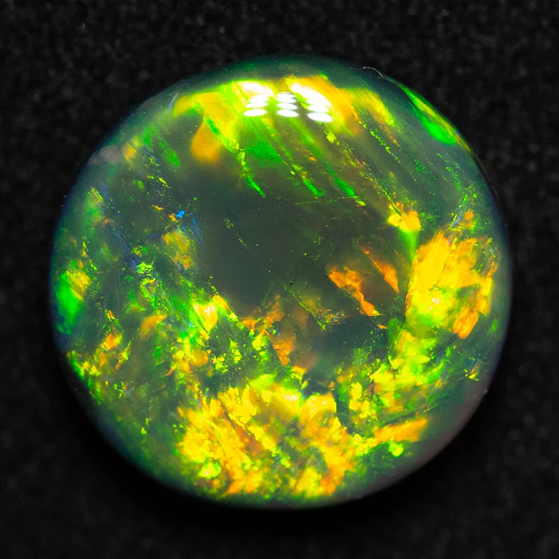 3.10 ct black opal 10.5x10.5x4mm