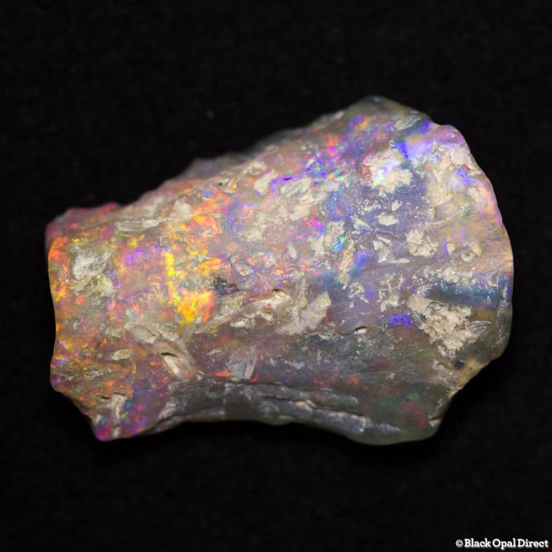 3.5 carat opalised fossil bone 15mm across
