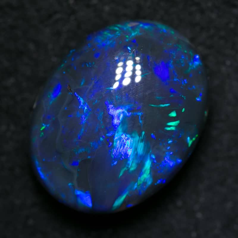 3.59 ct black opal 11.5x9x5.5mm