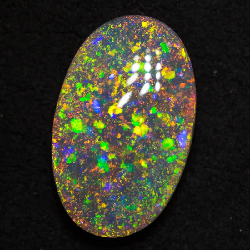 3.68 ct gem crystal opal 15x9.5x4.5mm