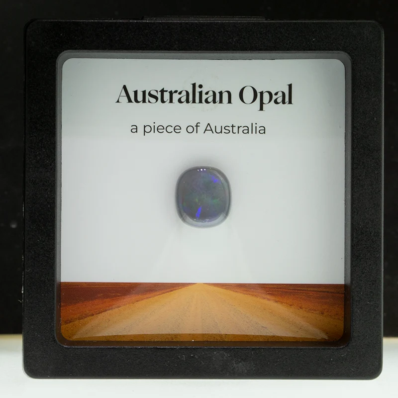 3.95 ct black opal treasure box