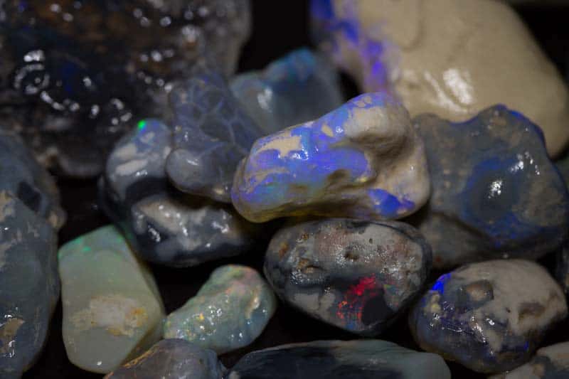 318ct rough opal parcel for beginners