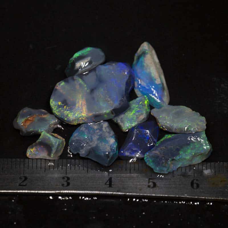 33ct rough opal parcel 11pc